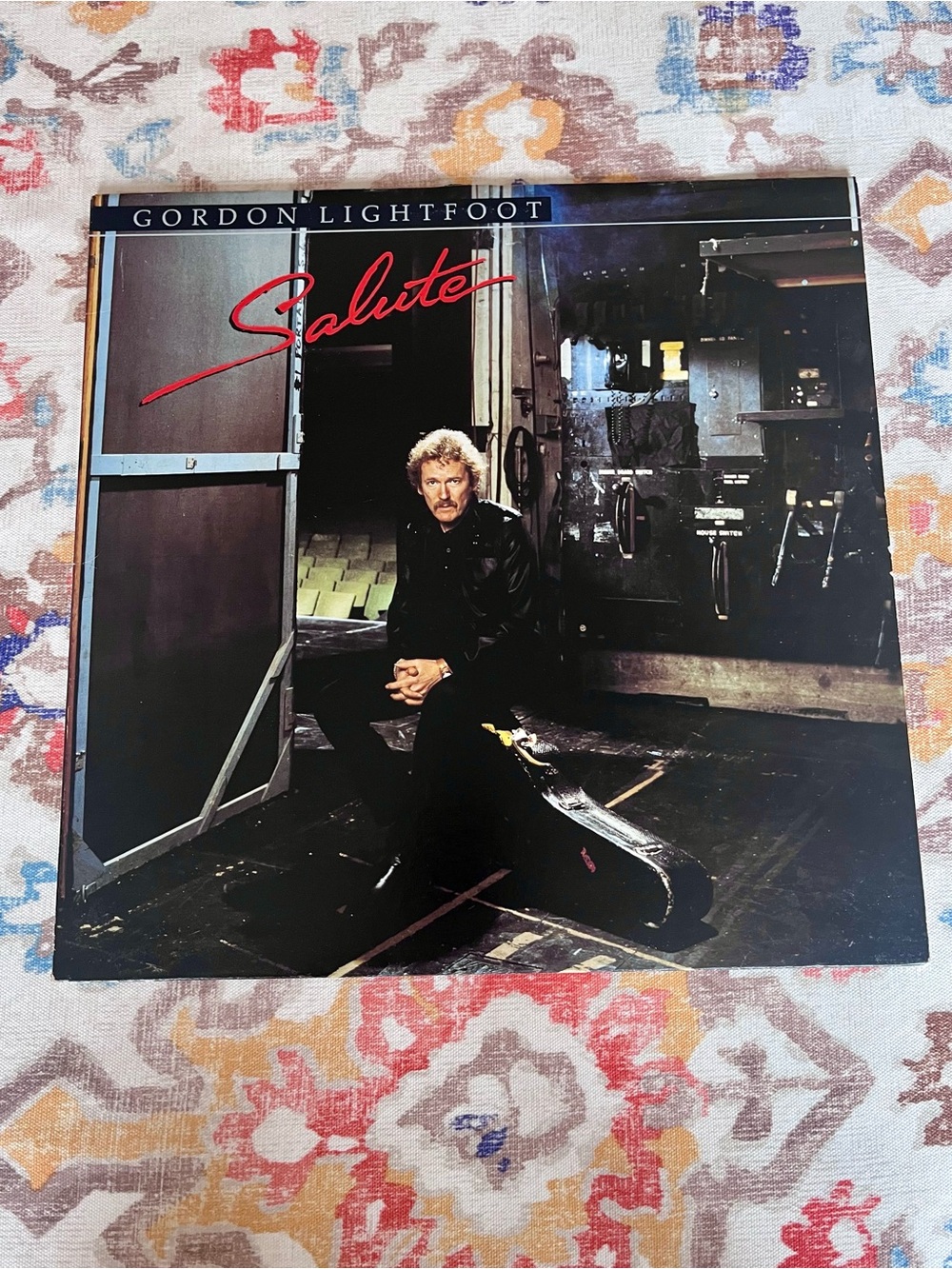 Vintage 1983 Gordan Lightfoot "Salute" Vinyl Record